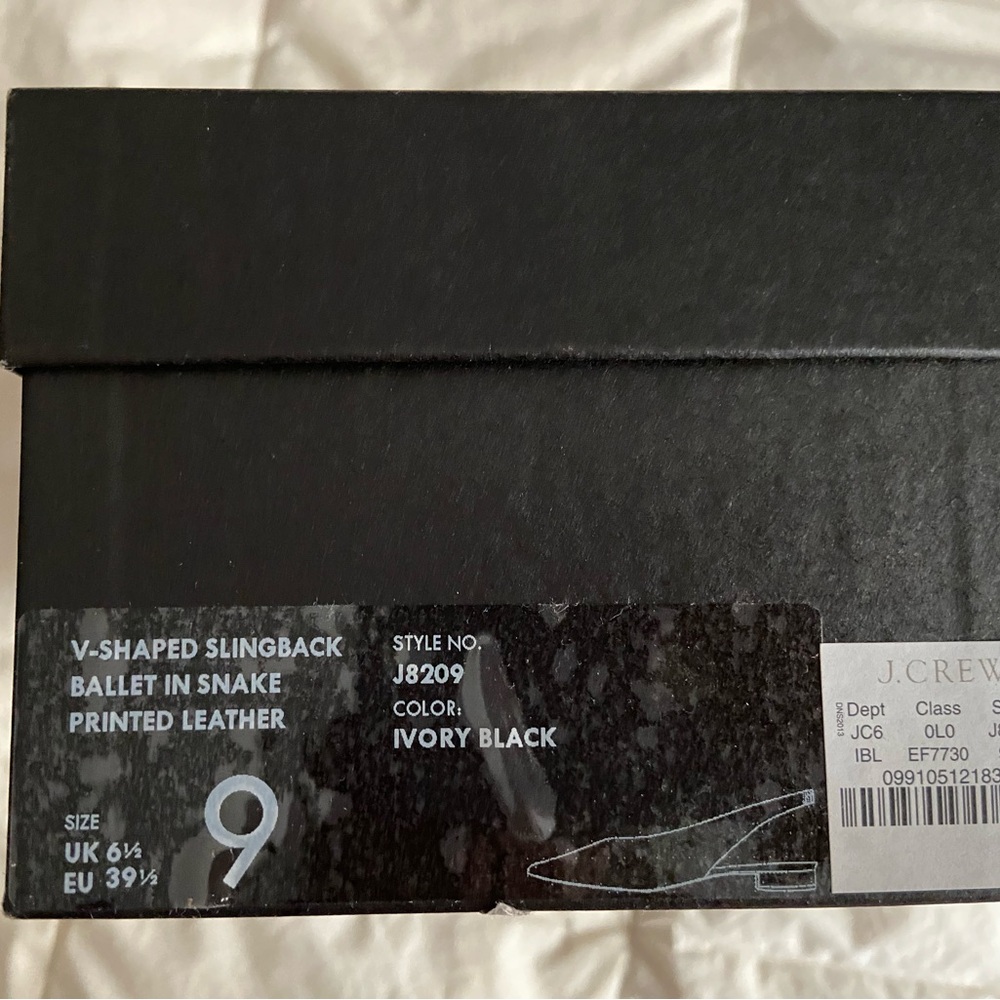 J. Crew Python Slingback Flats - image 4